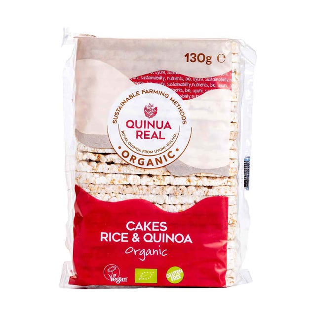 Tortitas de Arroz Integral, Chia y Quinoa 60g - Saludable y Natural