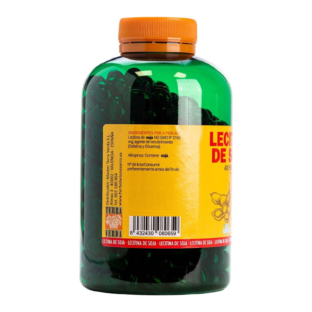 Lecitina Soja Granulada 400 g - El Antiguo Herbolario