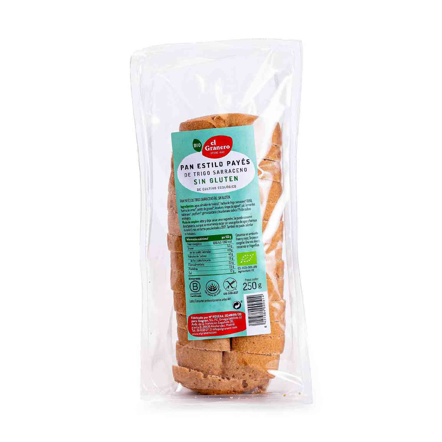 Pan de lino y trigo sarraceno sin gluten - Modo Gluten Free