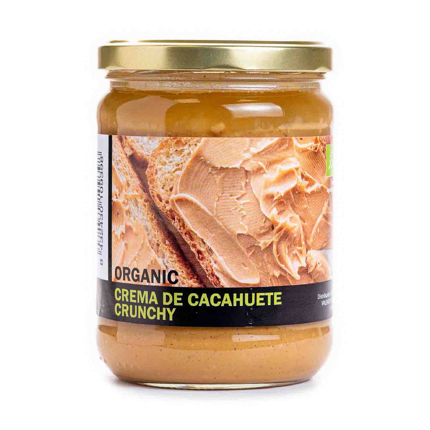 Beurre de Cacahuète Bio - Crunchy 500 g
