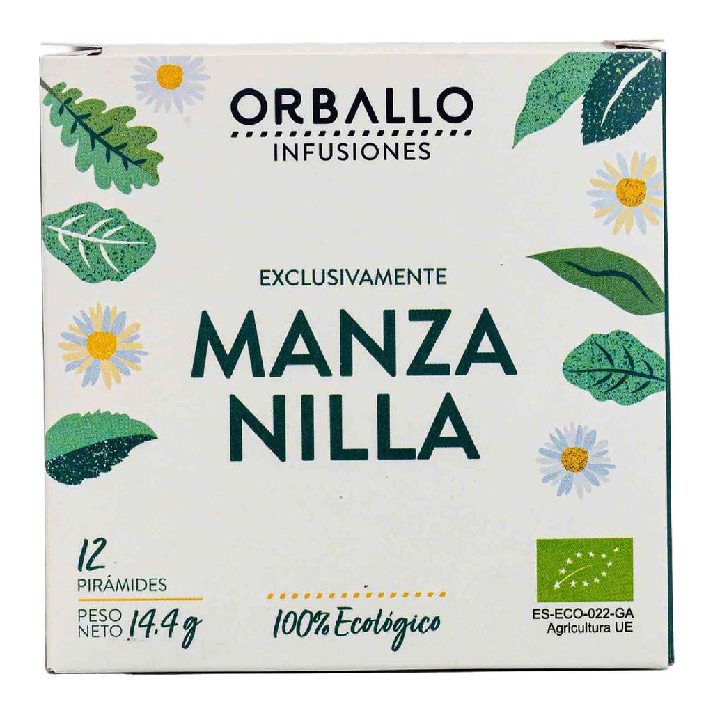 Infusión de Manzanilla 20 filtros Herbolario Navarro