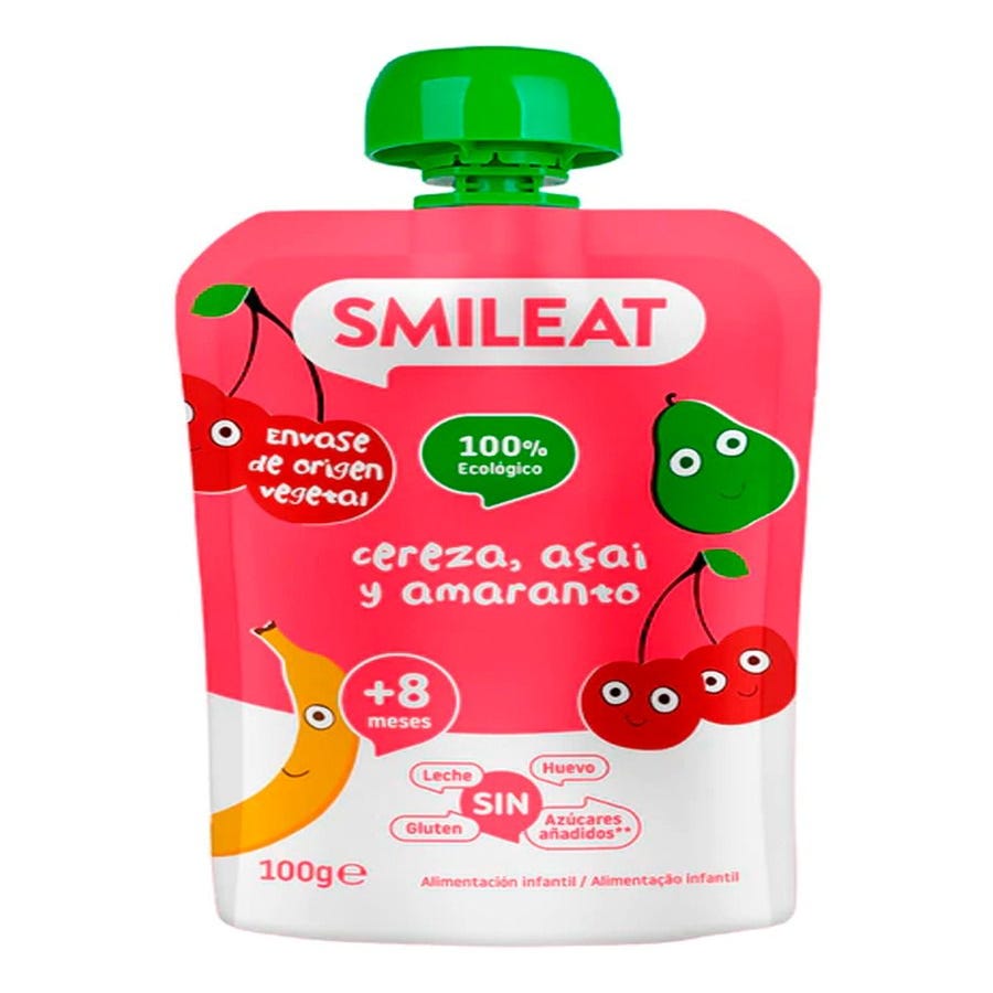 SMILEAT Pouch de frutas variadas 100 g